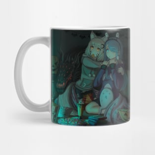 Halloween movie night Mug